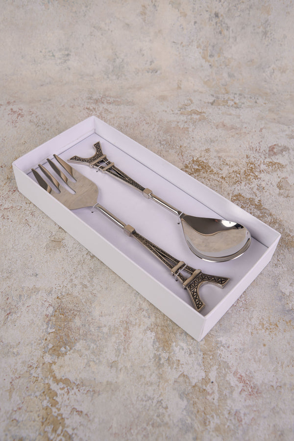 Eiffel Tower Salad Servers