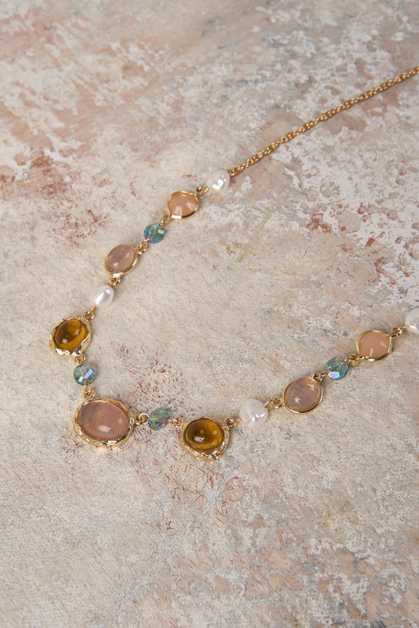 Glass Beaded Necklace