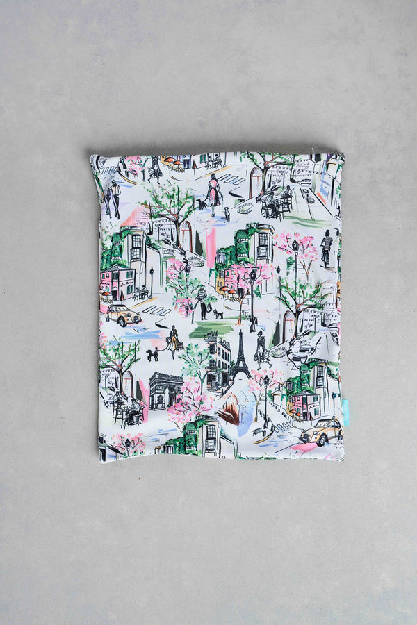 Parisien Print Laundry Bag