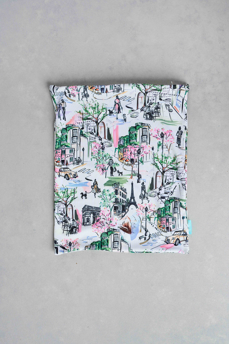 Parisien Print Laundry Bag
