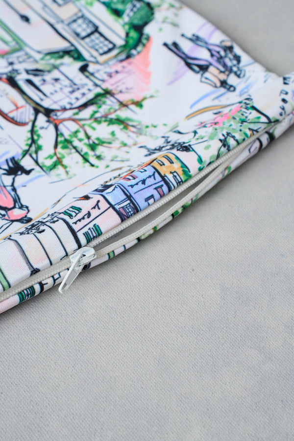 Parisien Print Laundry Bag