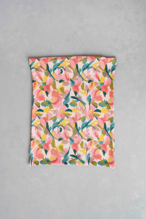 Abstract Floral Laundry Bag