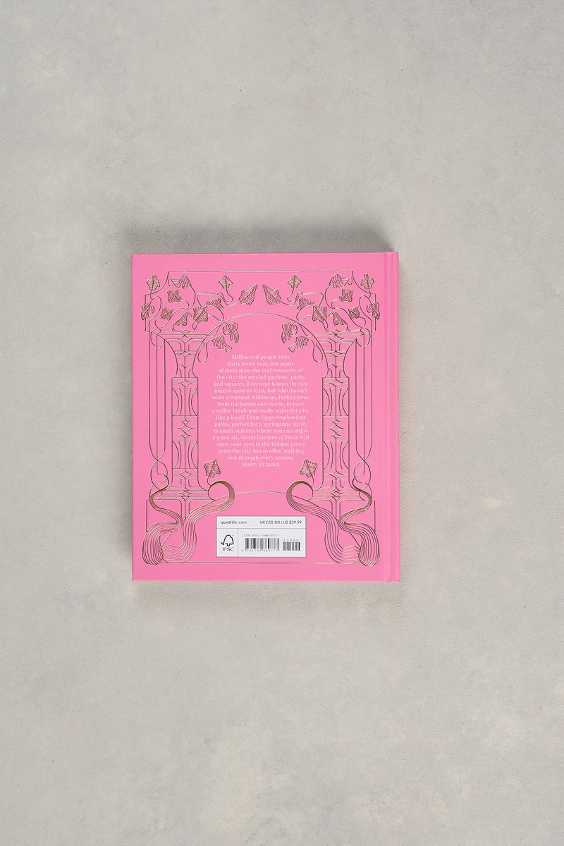 Secret Gardens of Paris Book - MULTICOLOUR