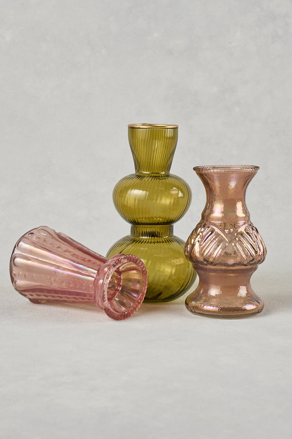 Mini Glass Vase – Mauve