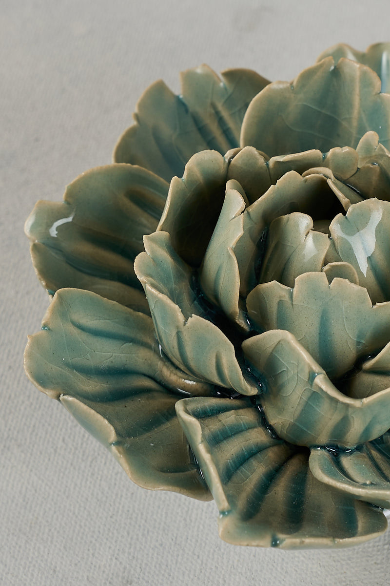 Ceramic Flower - Blue