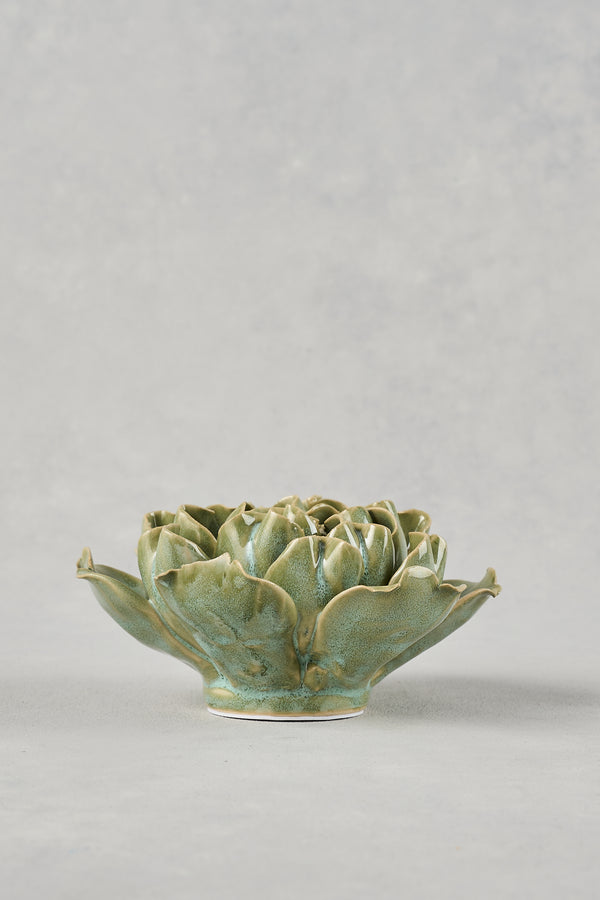 Ceramic Flower – Green