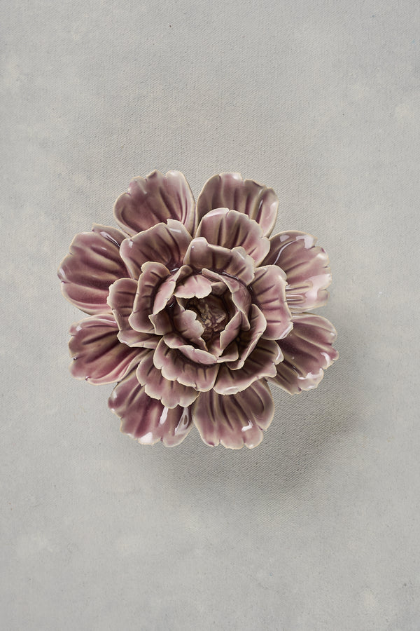 Ceramic Flower – Mauve