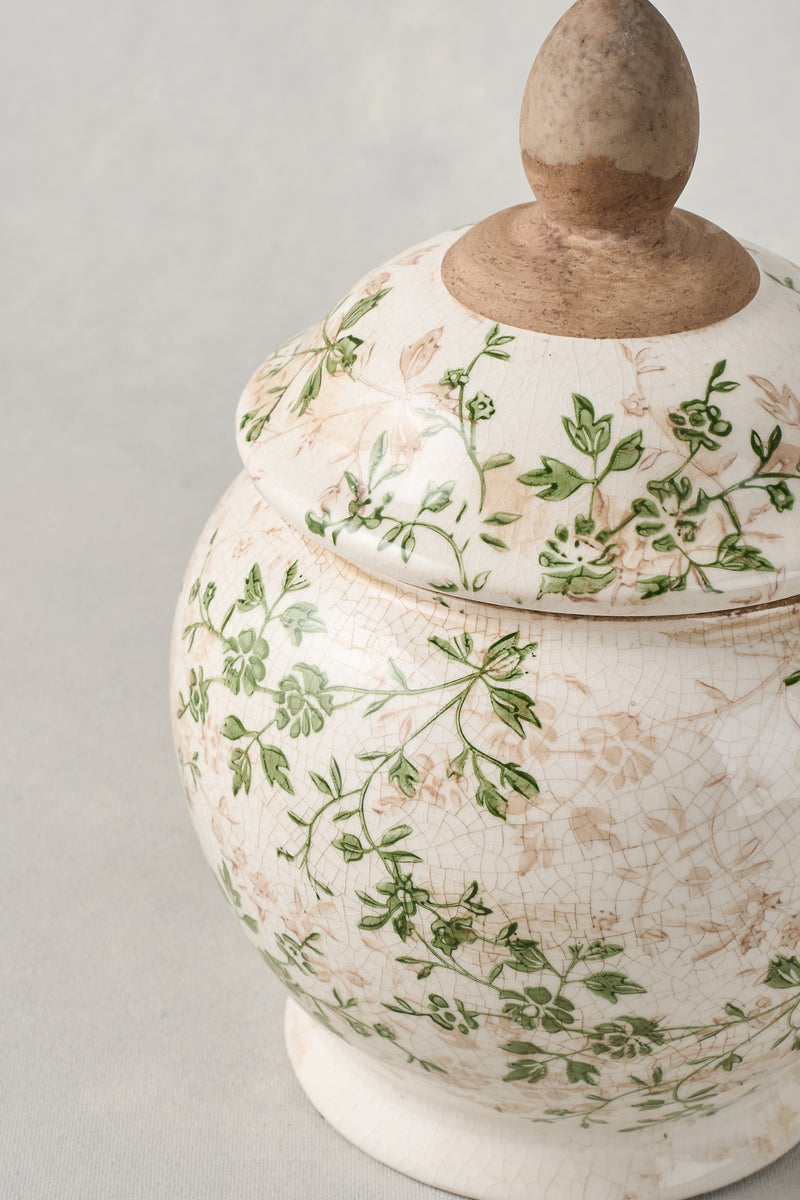 Evergreen Ginger Jar - multicolour