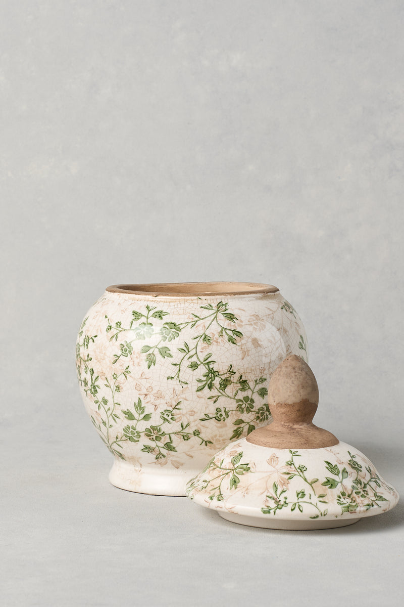 Evergreen Ginger Jar - multicolour