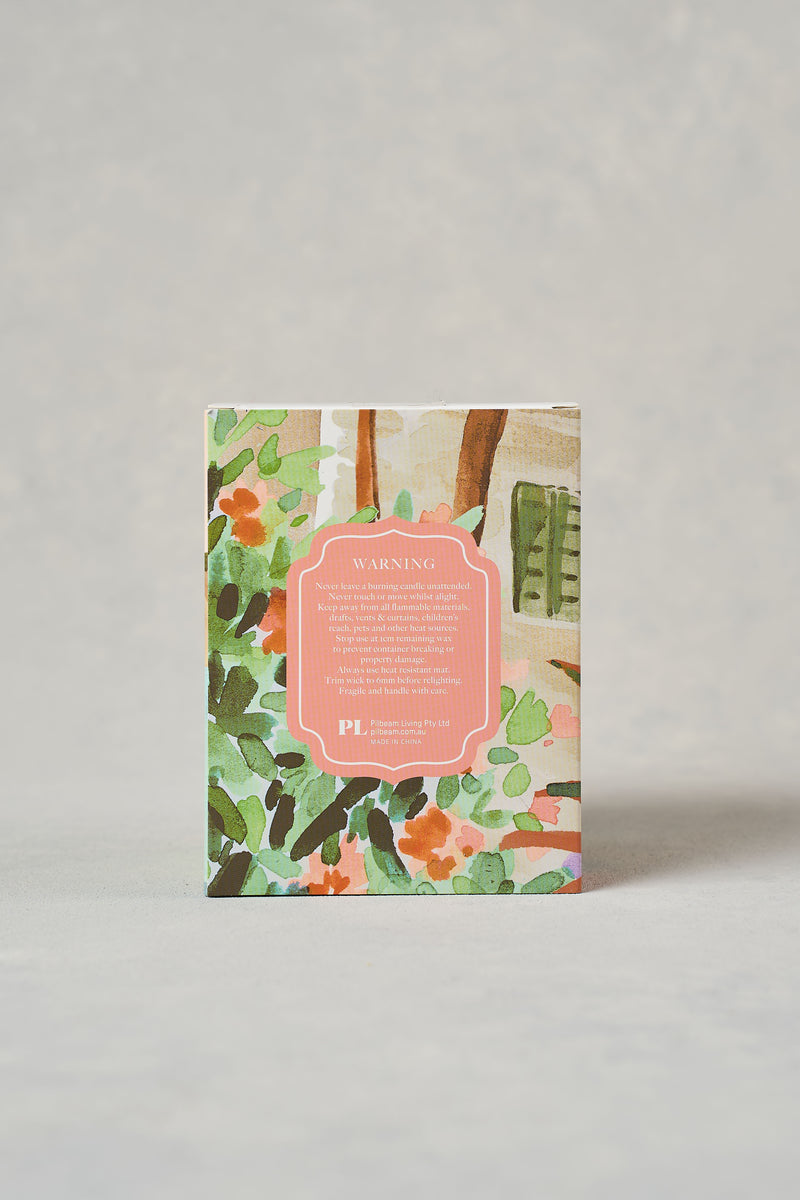 Valetta Glass Cloche Candle