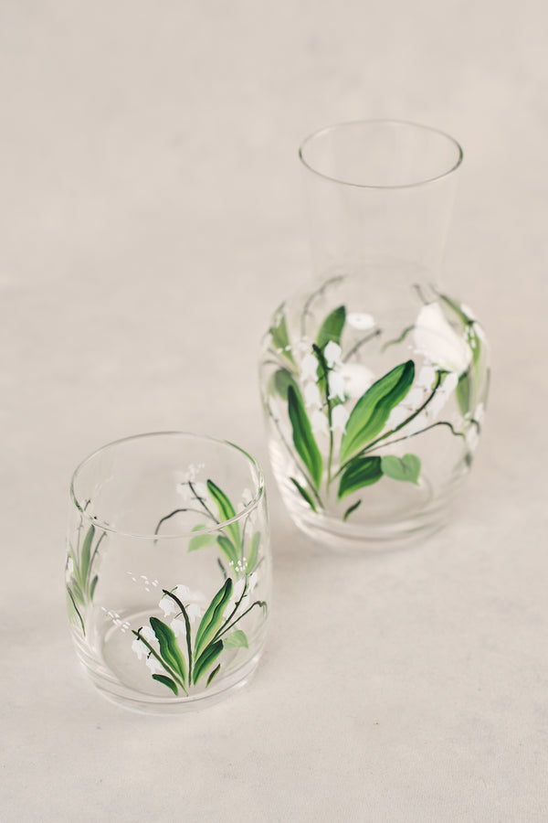 Floral Carafe Set