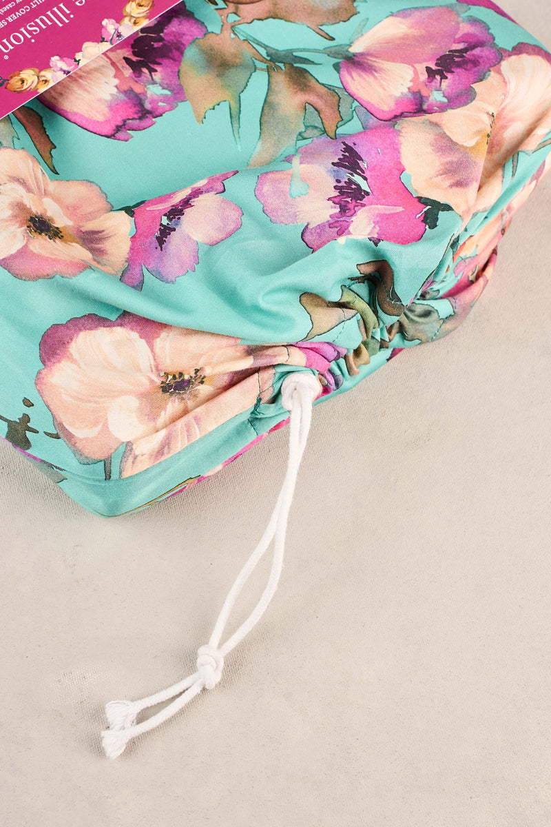 Azure Floral Quilt Cover Set