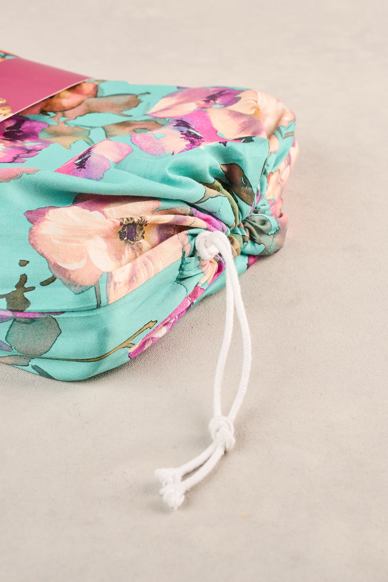 Azure Floral Quilt Cover Set