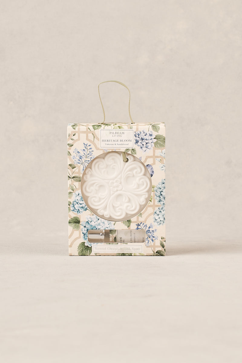 Heritage Bloom Ceramic Disc