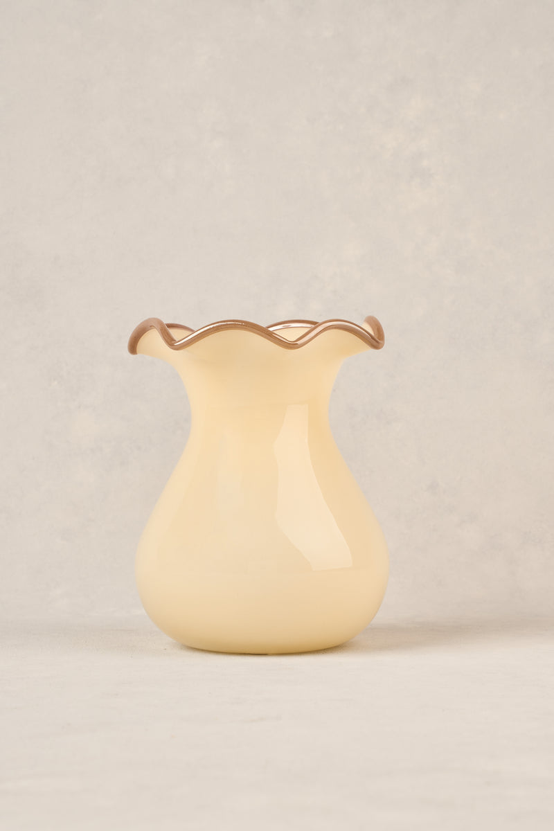 Round Fluted Vase