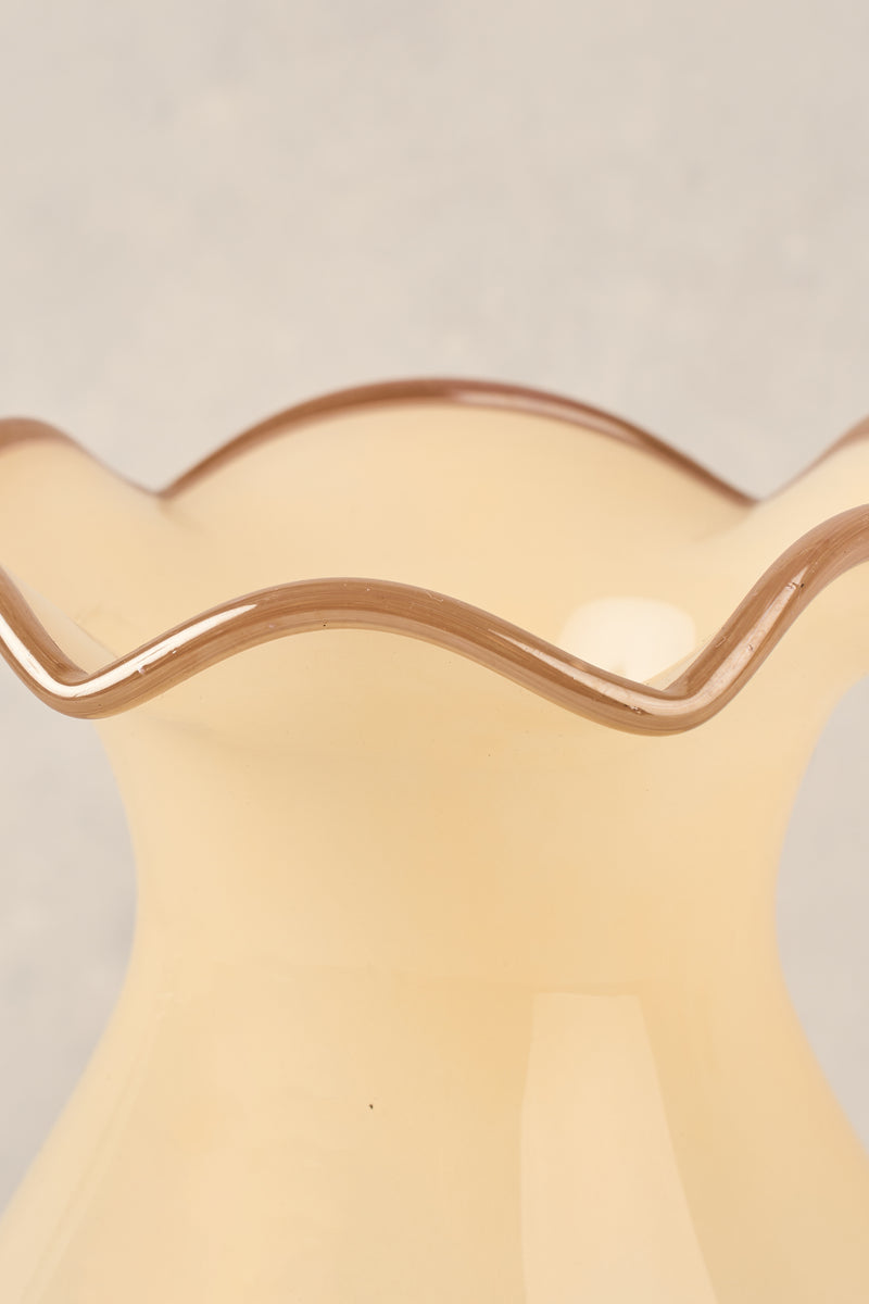 Round Fluted Vase