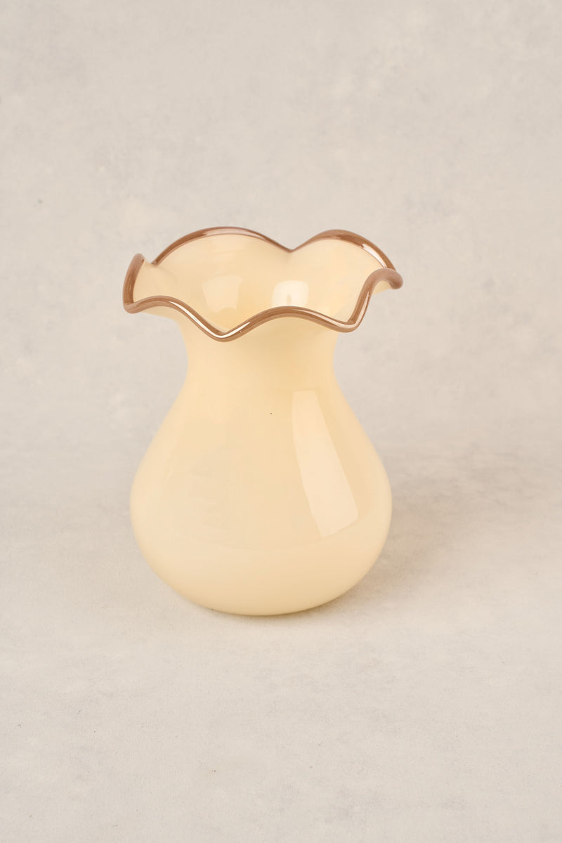 Round Fluted Vase