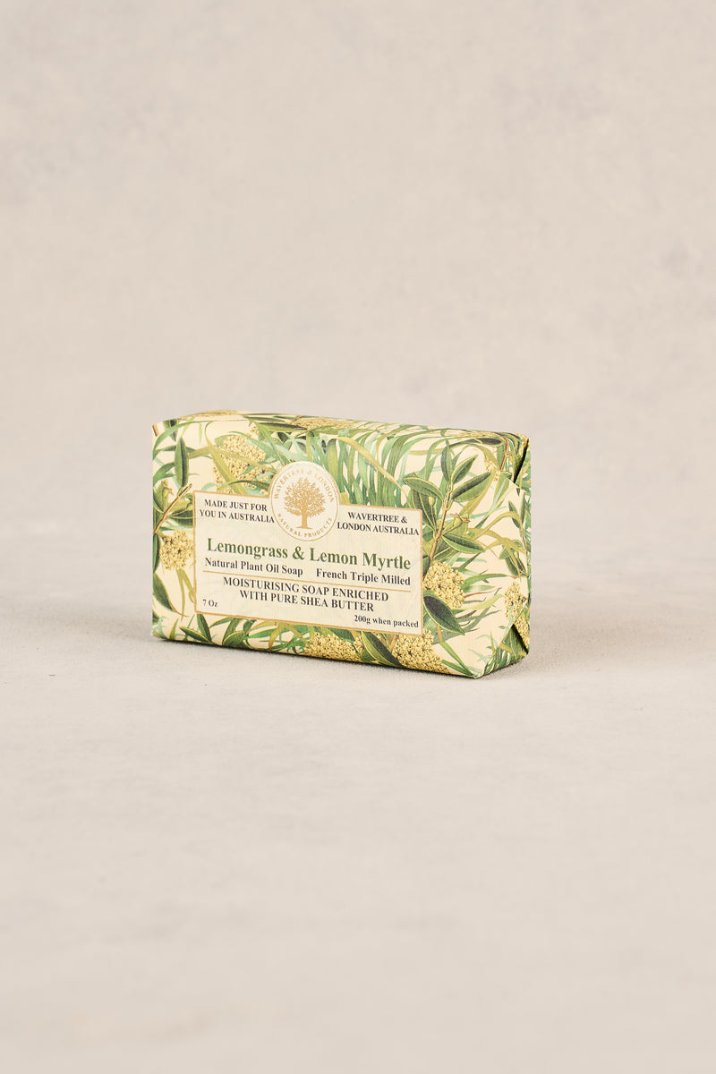 Wavertree Lemongrass and Lemon Myrtle Soap