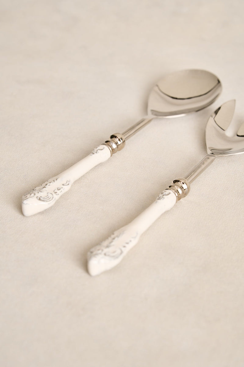 Heirloom Salad Servers