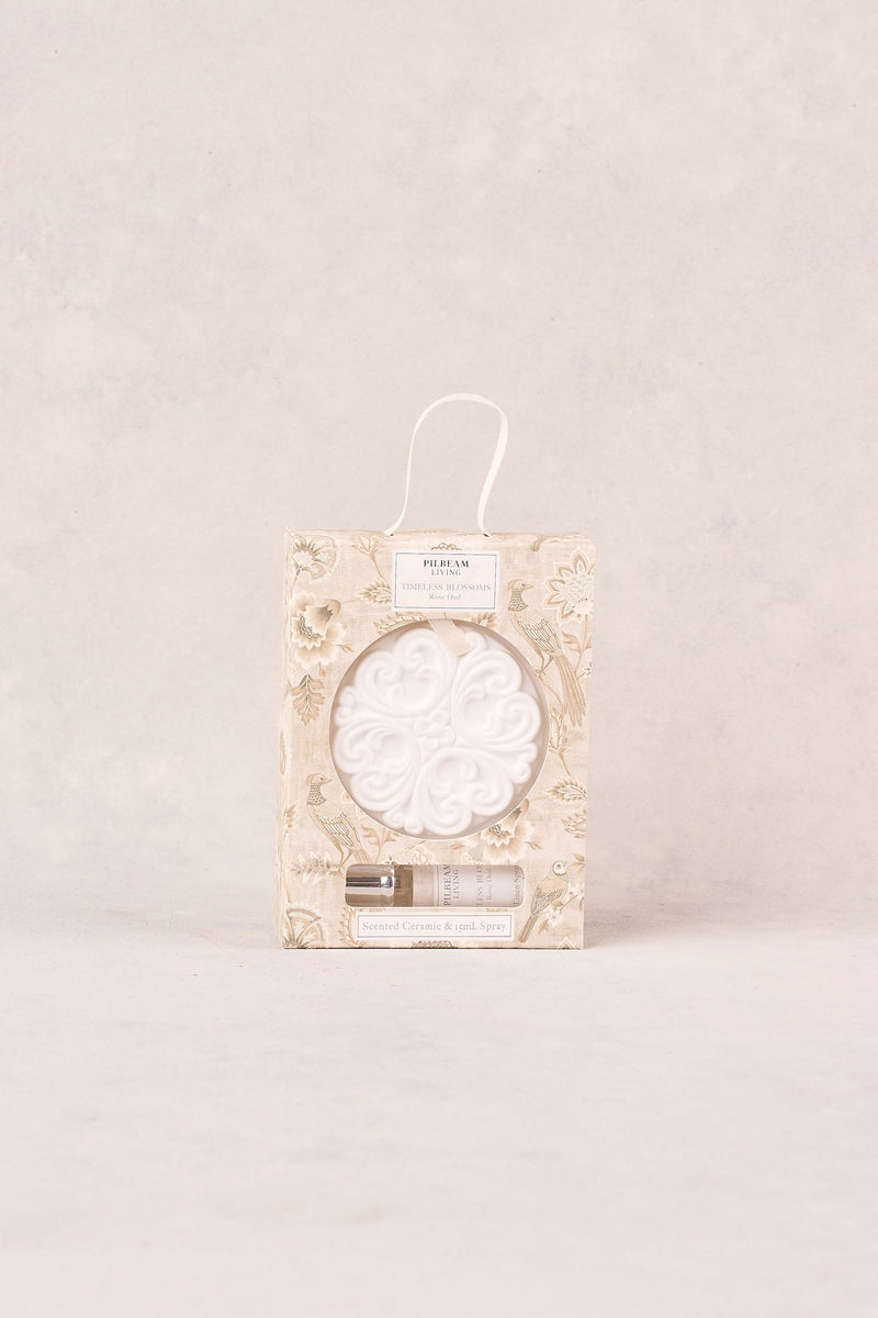 Timeless Blossoms Ceramic Disc