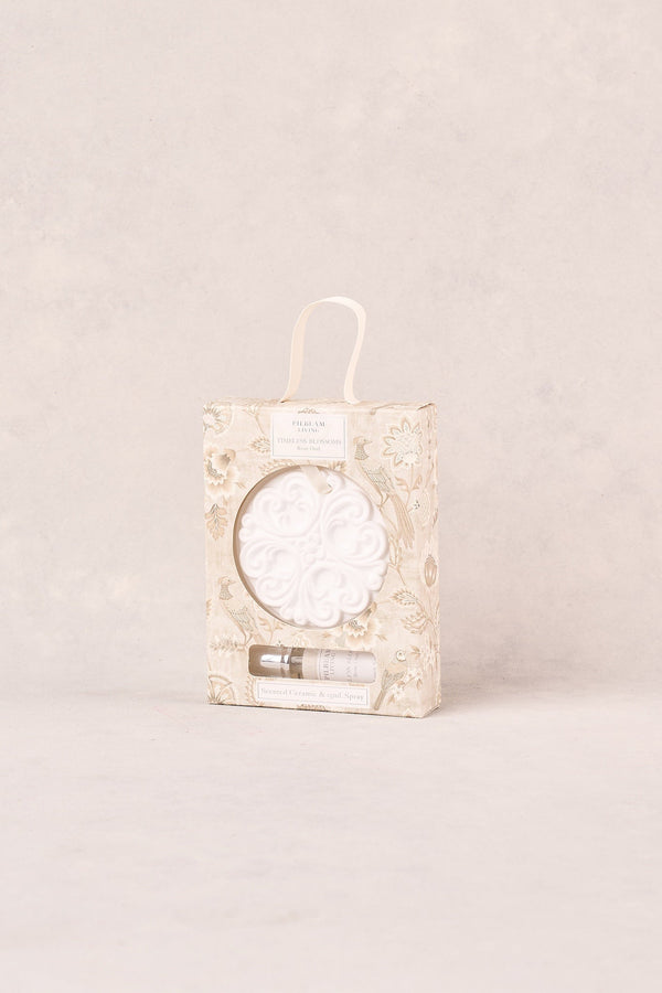 Timeless Blossoms Ceramic Disc