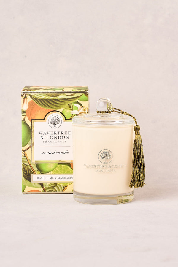 Wavertree Basil Lime Mandarin Candle