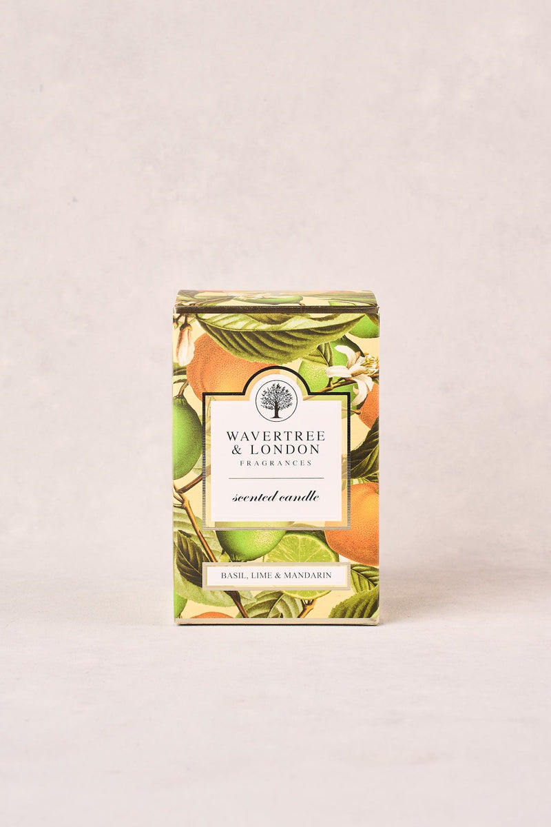 Wavertree Basil Lime Mandarin Candle