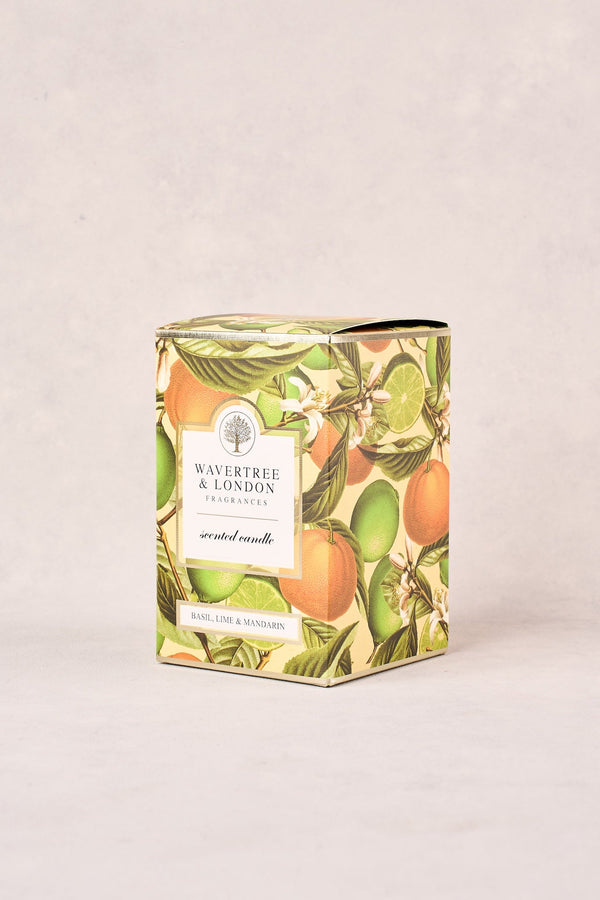 Wavertree Basil Lime Mandarin Candle
