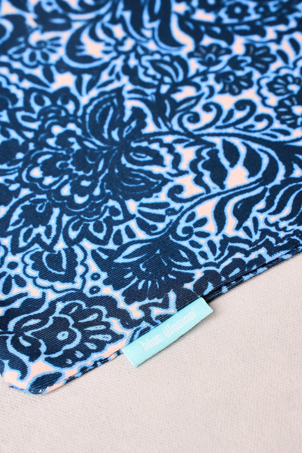 Azure Opulence Laundry Bag