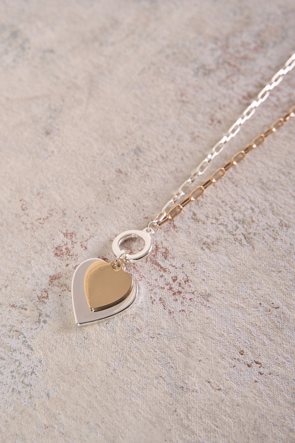 Heart Pendant Chain Necklace