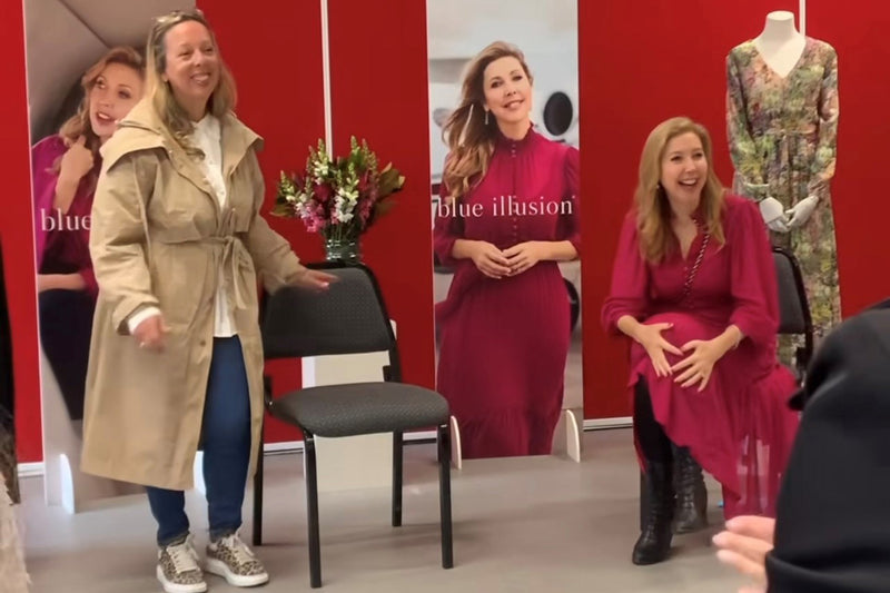 Donna Guest and Catriona Rowntree at Bastille Day Festival Melbourne