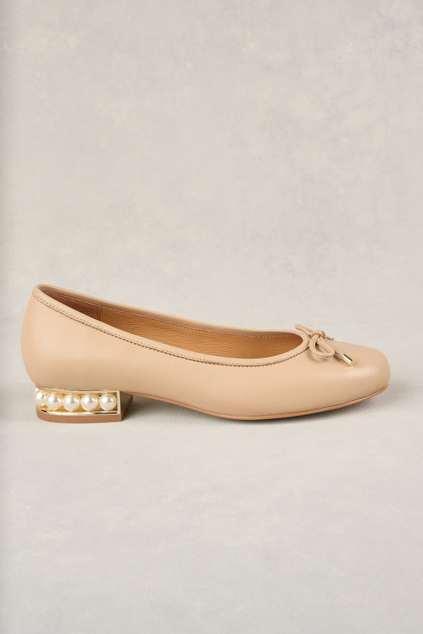 JOLIE PEARL BALLET FLAT - NUDE