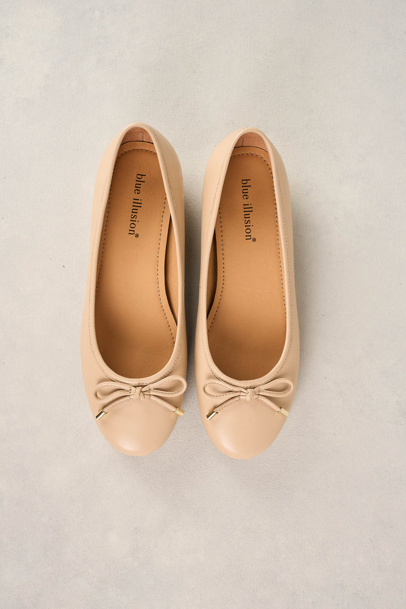 JOLIE PEARL BALLET FLAT - NUDE