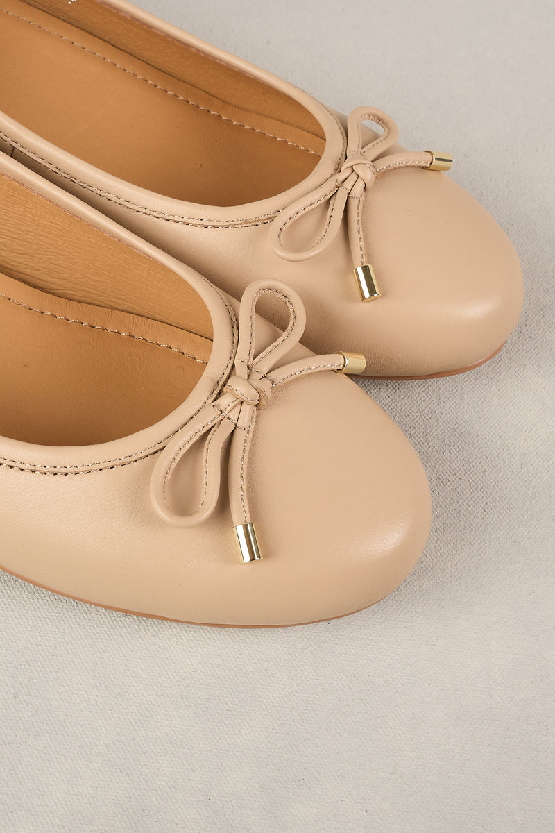 JOLIE PEARL BALLET FLAT - NUDE