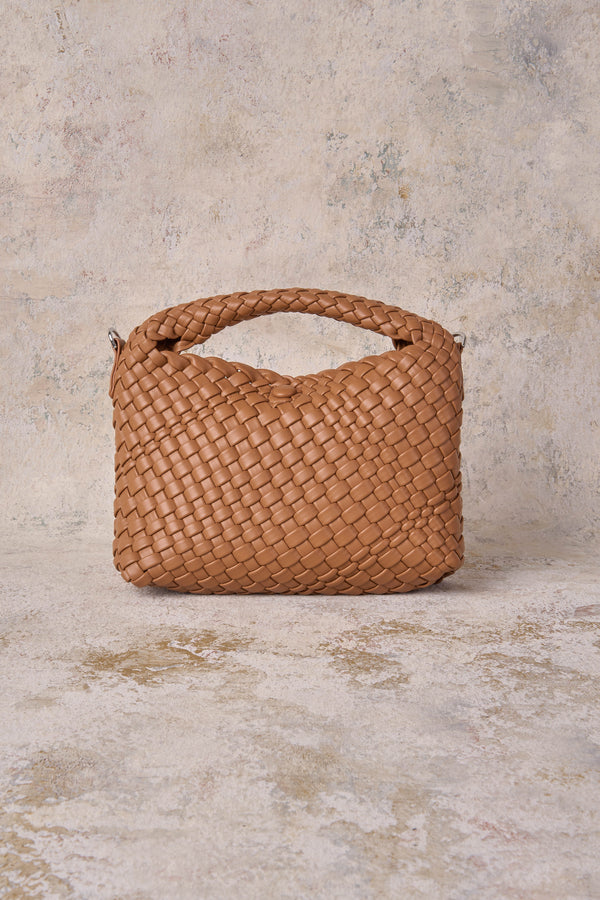 Katya Woven Mini Crossbody Bag