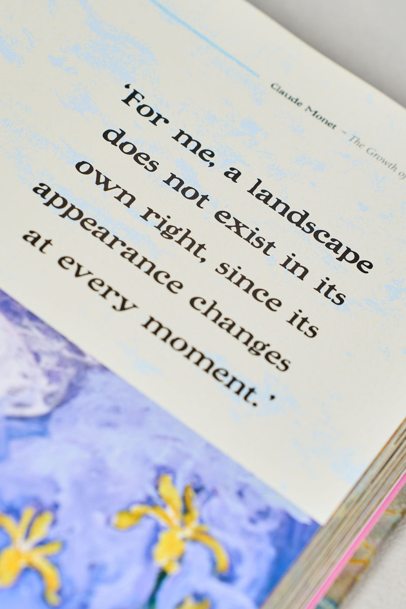 Claude Monet Book - multicolour
