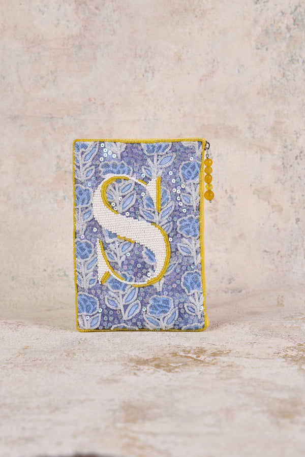 S Monogram Cosmetic Bag