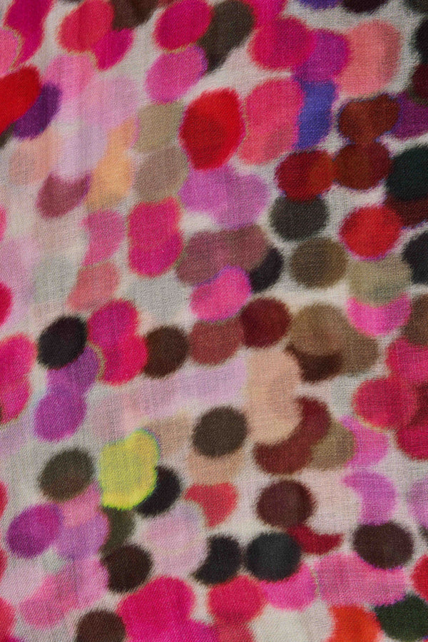 Multi Colour Spots Scarf