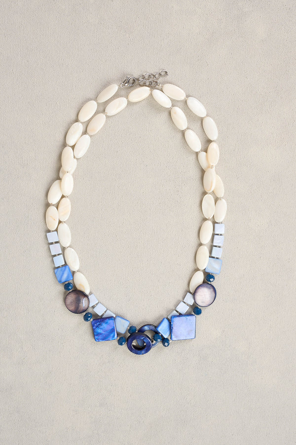 MULTI SHELL NECKLACE - MULTICOLOUR