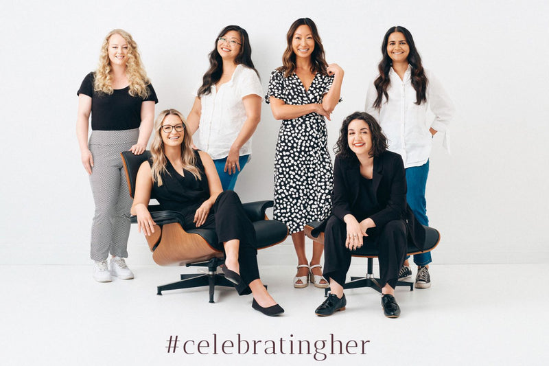 International Women's Day, celebrating her campaign, group photo