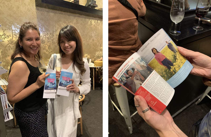 French Film Festival, ladies night, Pamela and Kristel, Bengajean film, booklet 