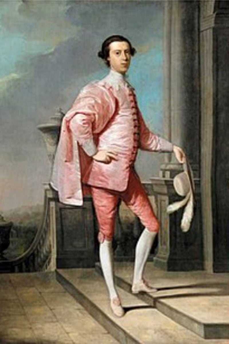 A male portrait by artist Arthur Devis