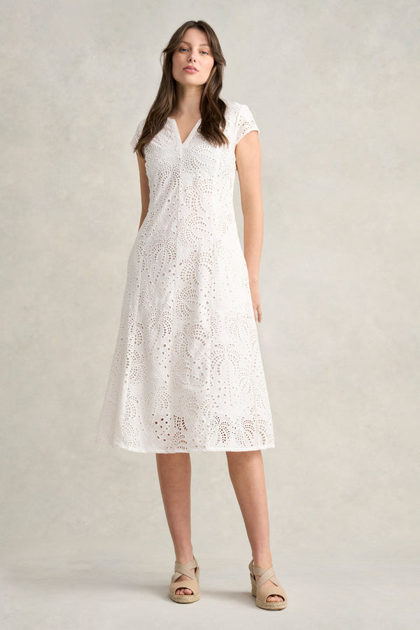 Cotton Broderie Dress