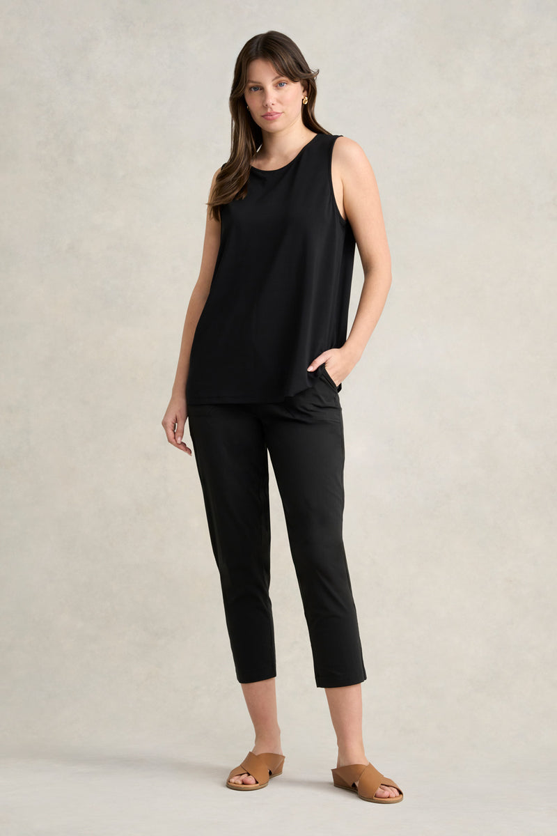 High Twist Jersey Cami - Black