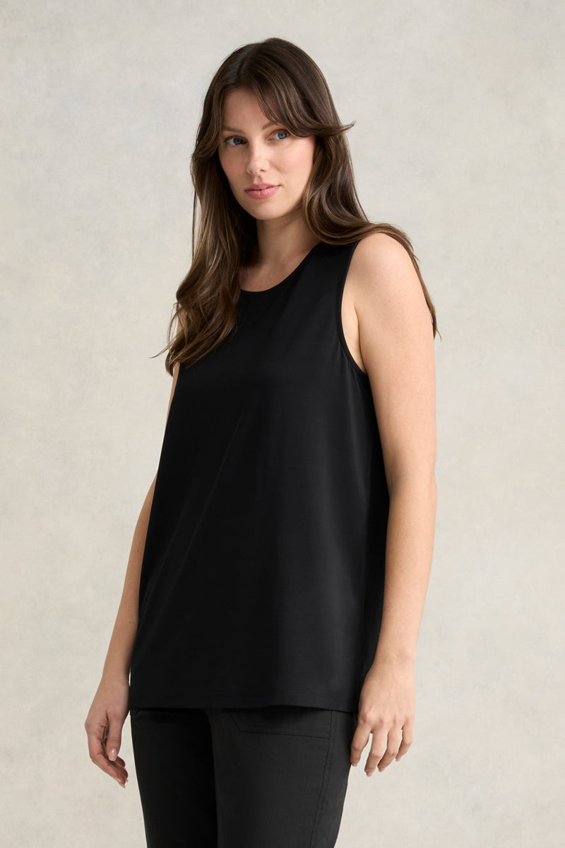 High Twist Jersey Cami - Black