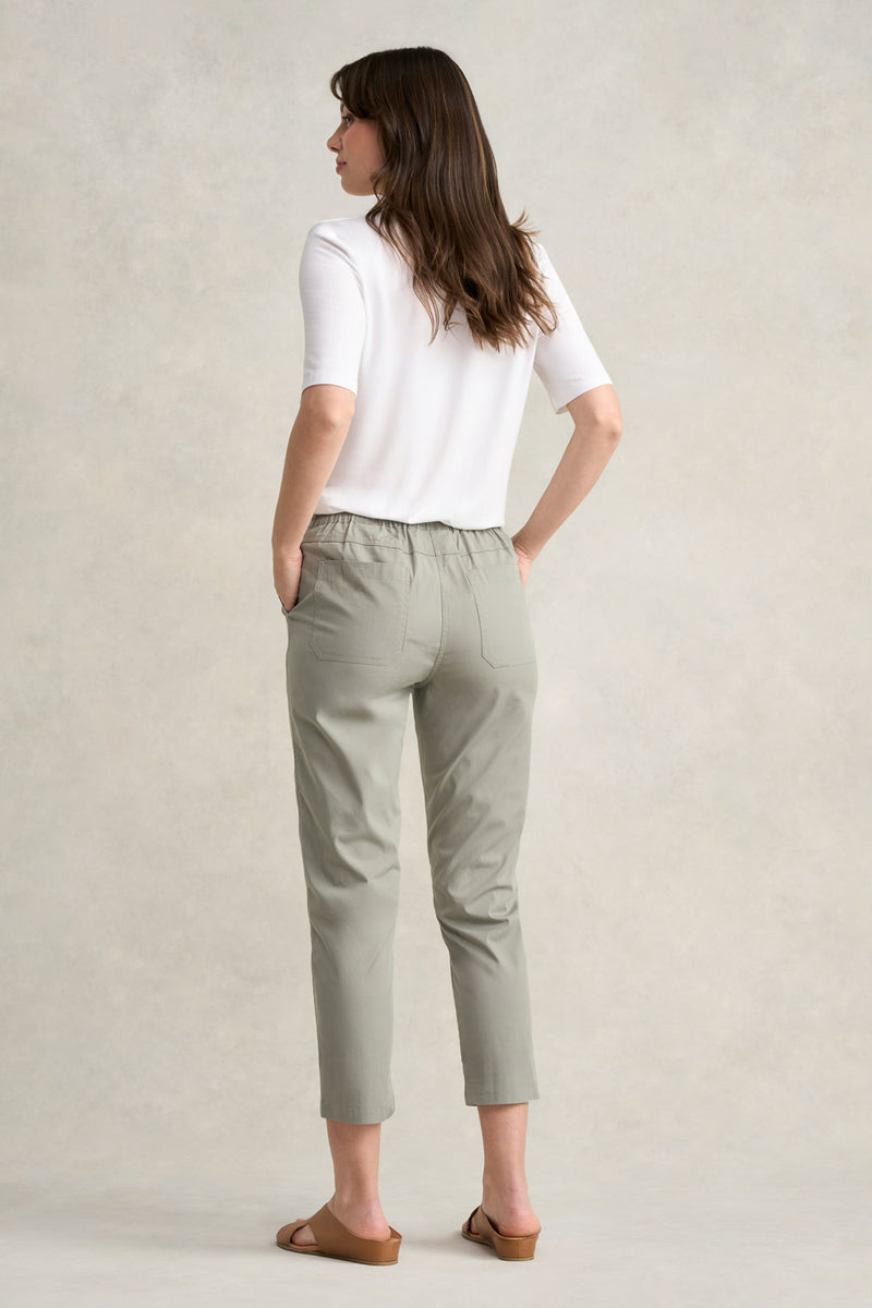 Lightweight Cotton Pant - Pistachio