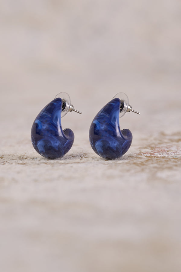 Resin Teardrop Earrings