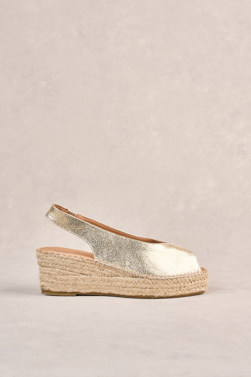 Isla Espadrille - Gold