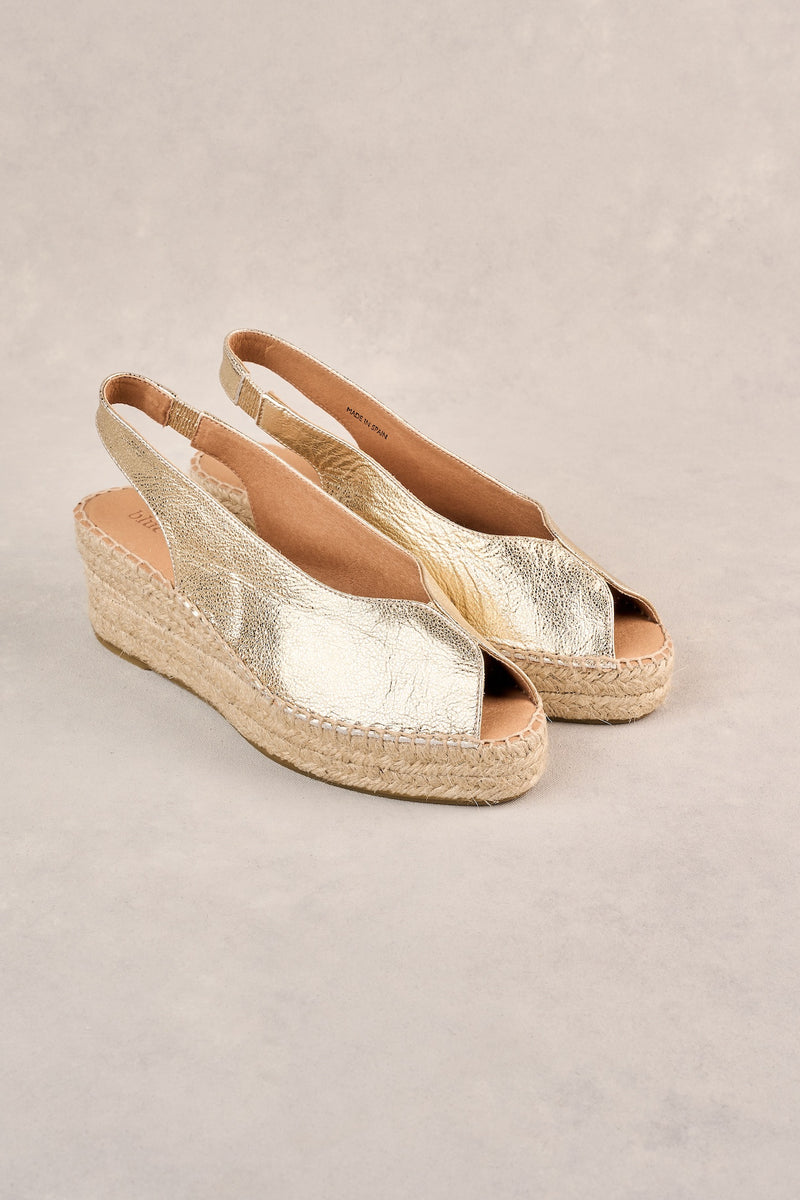 Isla Espadrille - Gold