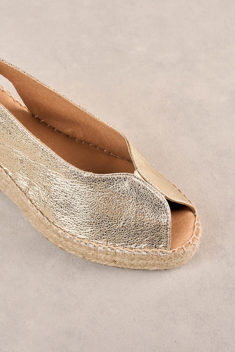 Isla Espadrille - Gold